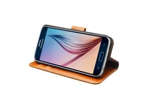 Lynge til Galaxy S6 - Golden Tan Lommebok og mobilcover i ett | dbramante 